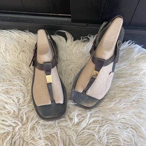 Gucci Rare Tom Ford Thong Sandals w/ Back Straps
